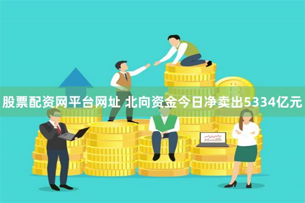 股票配资网平台网址 北向资金今日净卖出5334亿元